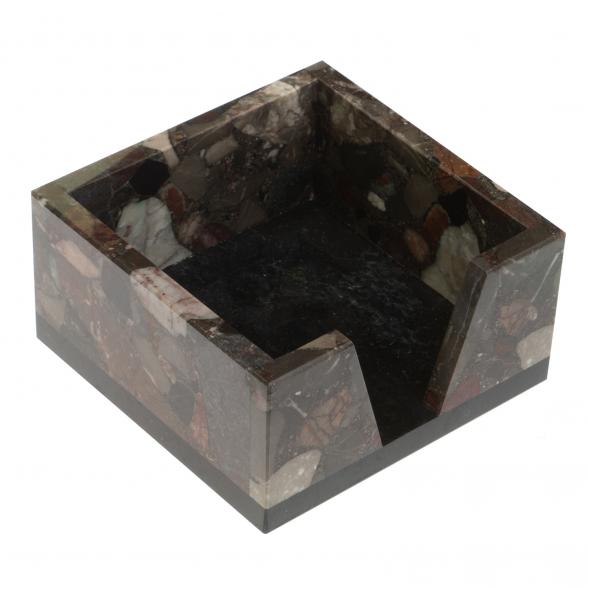 Настольный набор &amp;quot;Герб&amp;quot; из конгломерата с бюваром и лотком А4 126936