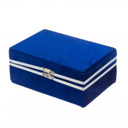 Набор стаканов 2 шт из оникса в футляре 7,5х7,5х9,5 см (3х4)