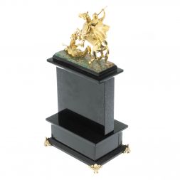 Часы &amp;quot;Георгий Победоносец&amp;quot; c ящиком березит