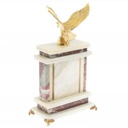 Часы &amp;quot;Орел&amp;quot; из мрамора и креноида