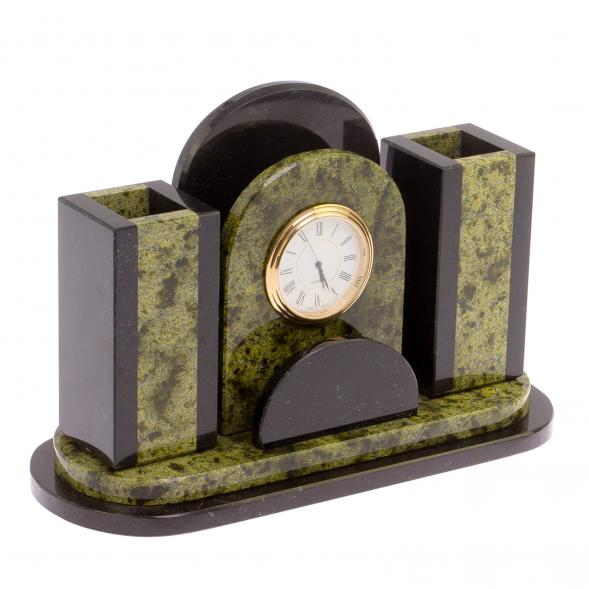 Письменный набор &amp;quot;Арка&amp;quot; из змеевика 126094