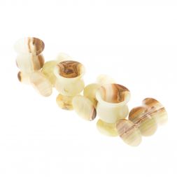 Набор рюмок из оникса 6 шт в футляре 20 мл 3,8х4,5см (1,5х2)