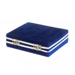 Набор рюмок из оникса 6 шт в футляре 20 мл 3,8х4,5см (1,5х2)