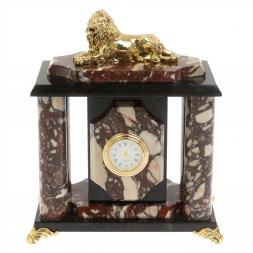 Часы &amp;quot;Лев&amp;quot; из креноида и бронзы