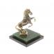 Лошадка из бронзы на подставке из нефрита 129727