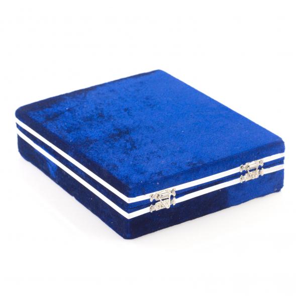 Набор подарочных рюмок 50 мл на ножке 6 шт камень оникс 5х9,5 см в футляре (2х4) 121801