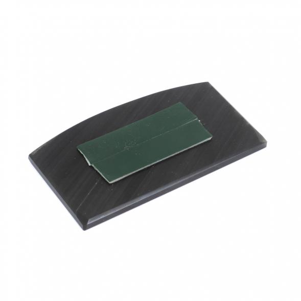 Икона в машину из черного обсидиана &amp;quot;Спаси и сохрани&amp;quot; 8,5х4,5 см 122005