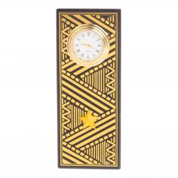 Часы &amp;quot;Погон генерал&amp;quot; цвет золото камень змеевик прямоугольные