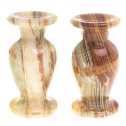 Подсвечник для церковной свечи из оникса 4х7,5 см (1,5х3)