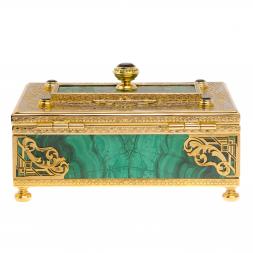 Малахитовая шкатулка &amp;quot;Загадка&amp;quot; Златоуст