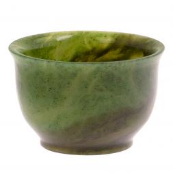 Пиала соусник из нефрита 6,5х4,5 см