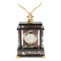 Часы &amp;quot;Орел&amp;quot; из креноида и змеевика