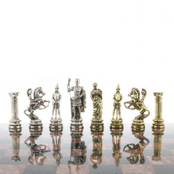Подарочные шахматы &amp;quot;Древний Рим&amp;quot; доска 44х44 см лемезит 122173
