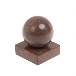 Шар 4,5 на подставке из лемезита 4,5х4,5х5,5 см