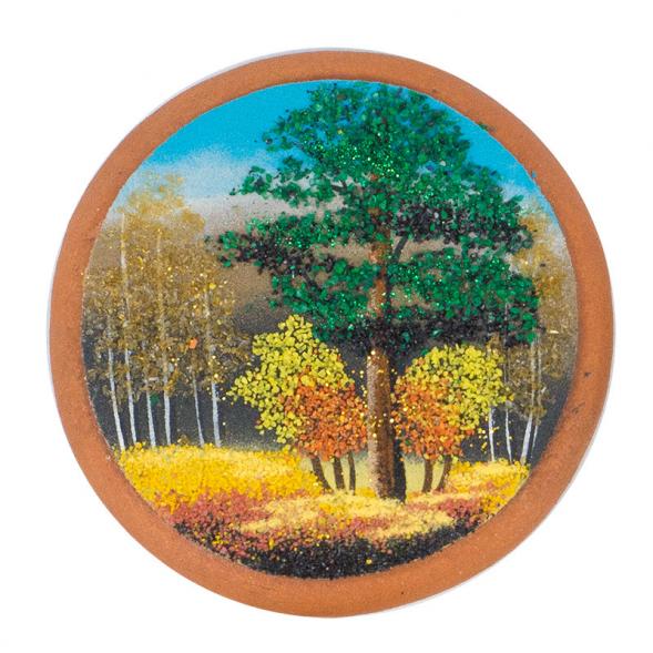 Магнит с рисунком на мдф &amp;quot;Осень&amp;quot; 117737