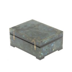 Шкатулка из лабрадорита 9,8х7х4,5 см