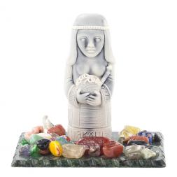 Сувенир "Макошь средняя" из мрамолита