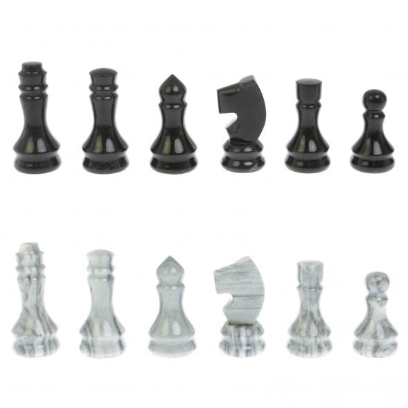 Шахматы &amp;quot;Традиционные&amp;quot; мрамор гравировка 41х41 см 128654