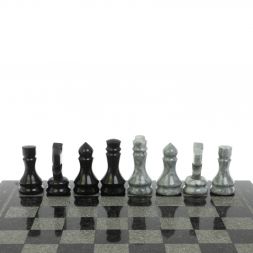 Шахматы &amp;quot;Традиционные&amp;quot; мрамор гравировка 41х41 см