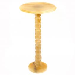 Каменный столик из медового оникса (14)