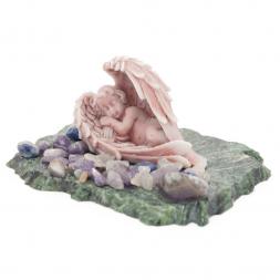 Сувенир "Ангелочек спящий" из мрамолита