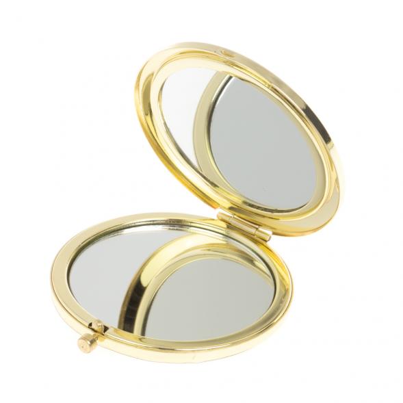 Зеркало круглое иркутский лазурит цвет золото 126560