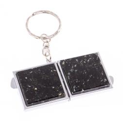 Складное зеркало брелок из мусковита квадратное