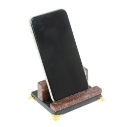 Подставка под телефон из камня креноид