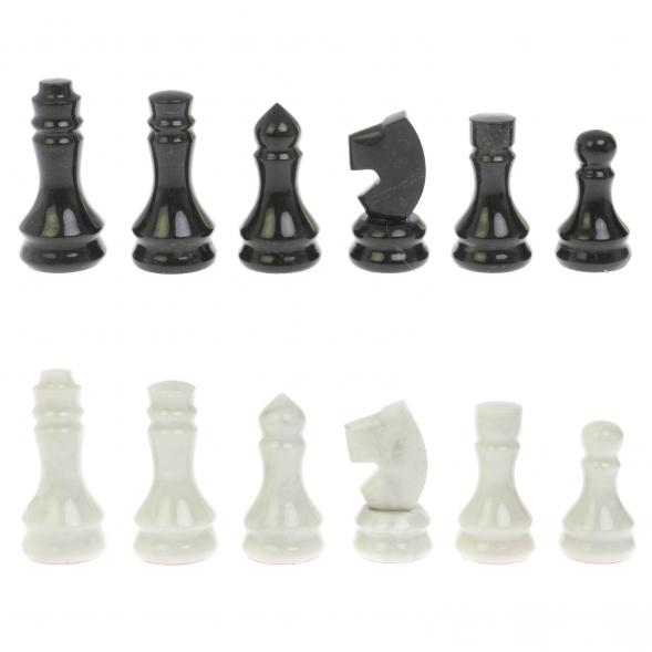 Шахматы &amp;quot;Традиционные&amp;quot; из бронзы и мрамора 44,5х44,5 см 128655