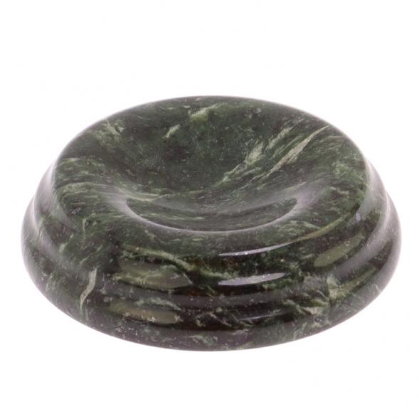 Подставка под шар из змеевика круглая 8х8х2 см 126098