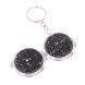 Складное зеркало брелок из мусковита круглое 126636