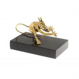 Бронзовая статуэтка &amp;quot;Чертик&amp;quot; долерит