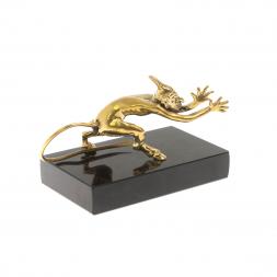 Бронзовая статуэтка &amp;quot;Чертик&amp;quot; долерит