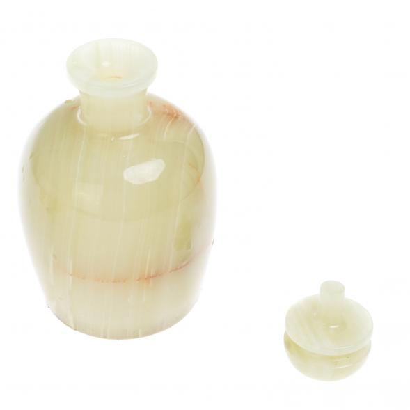 Подарочный набор из оникса графин и 6 стопок в футляре (3х5) 126479