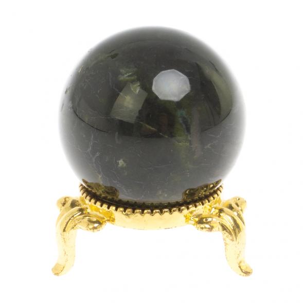 Шар из черного змеевика 3,5 см 127017