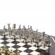 Шахматный стол &amp;quot;Римские&amp;quot; из змеевика и мрамора 121470