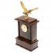 Настольные часы &amp;quot;Орел&amp;quot; из коричневого обсидиана 129605