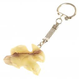 Брелок &amp;quot;Заяц&amp;quot; из оникса