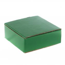 Шкатулка из саянского нефрита 10х10х3,5 см