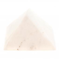 Пирамида из белого мрамора 7х7х5,8 см