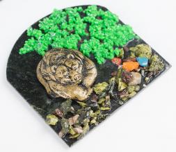 Магнит &amp;quot;Медведь&amp;quot; змеевик