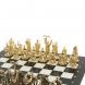 Шахматы подарочные &amp;quot;Нефтяники&amp;quot; 44х44 см мрамор змеевик 127415