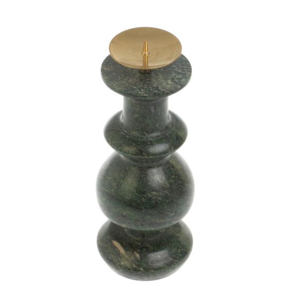 Подсвечник из шабровского змеевика 5х5х13 см 127570