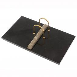 Подставка под календарь из бежевого мрамора