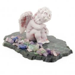 Сувенир из мрамолита "Ангелочек"