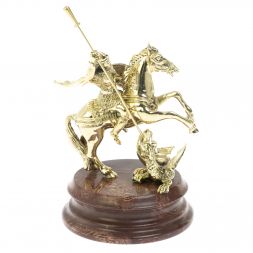 Статуэтка &amp;quot;Георгий Победоносец&amp;quot; на лемезите