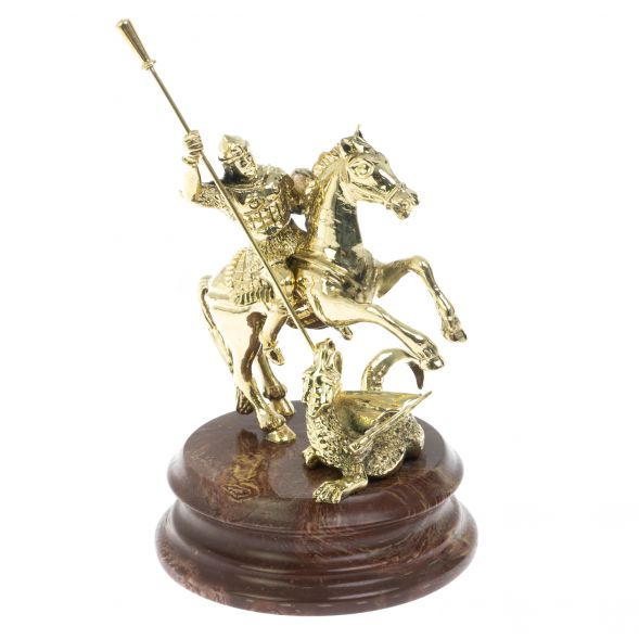 Статуэтка &amp;quot;Георгий Победоносец&amp;quot; на лемезите 128658