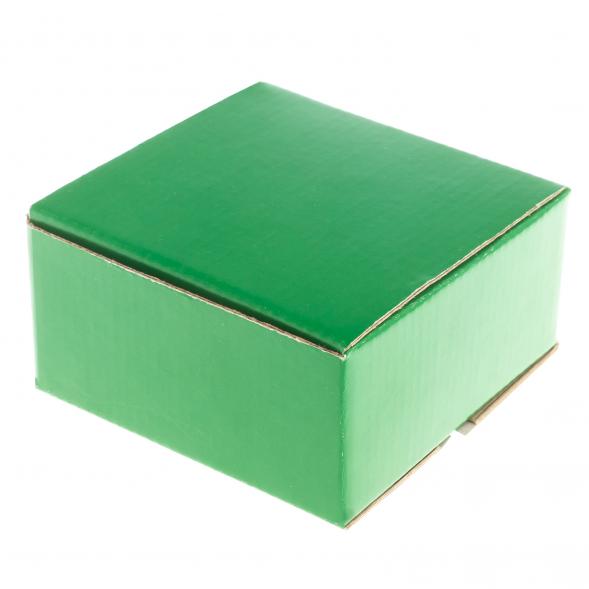 Шкатулка из камня нефрит квадратная 9,5х9,5х5 см 123611