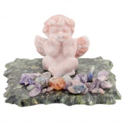 Сувенир из мрамолита "Ангелочек"
