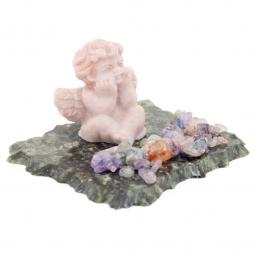 Сувенир из мрамолита "Ангелочек"